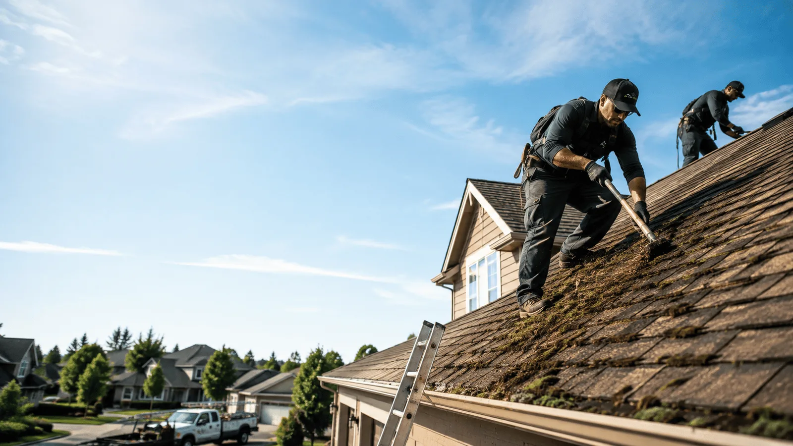 Roof Moss Removal in Hamlin, IA near me
